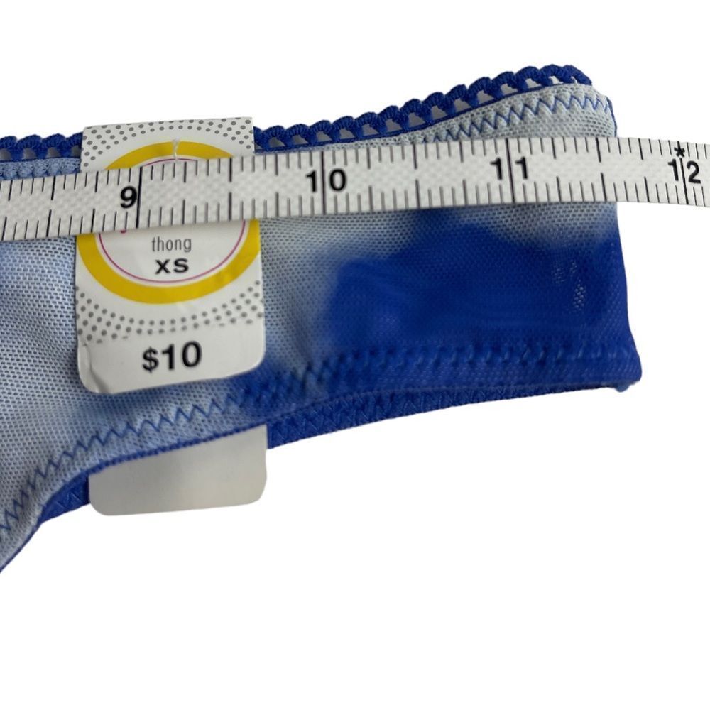 Blue cloud thong Size XS - Picture 3 of 3